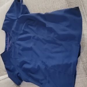 Purple label healing hands scrub top